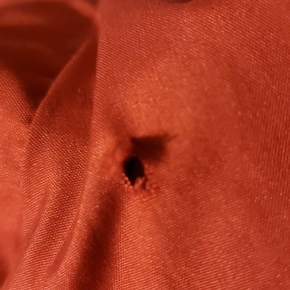 Raspberry colored windbreaker with fleece lining size 2X - Picture 10 of 11